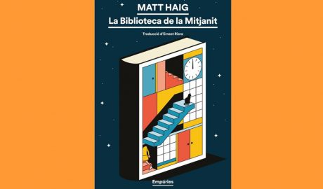 Coberta del llibre "La Biblioteca de la Mitjanit", de Matt Haig