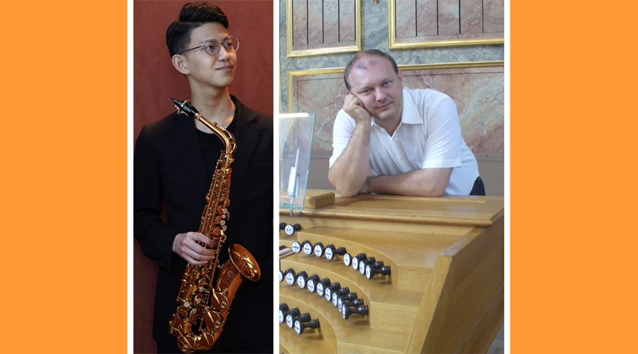 Els dos artistes que actuaran en el concert de divendres (Associació Amics dels Orgues de les Valls d'Andorra)