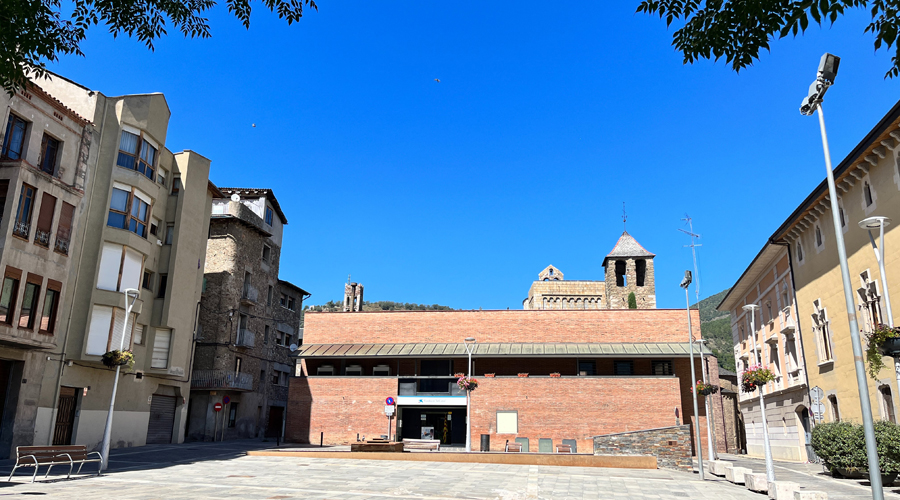 Plaça del Pati Palau de la Seu d'Urgell (Foto: RàdioSeu)