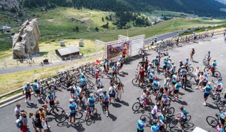 Una edició anterior de La Purito Andorra als Cortals d'Encamp