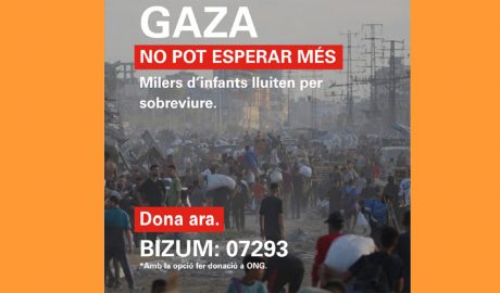 La situació, a Gaza, és d'extrema emergència