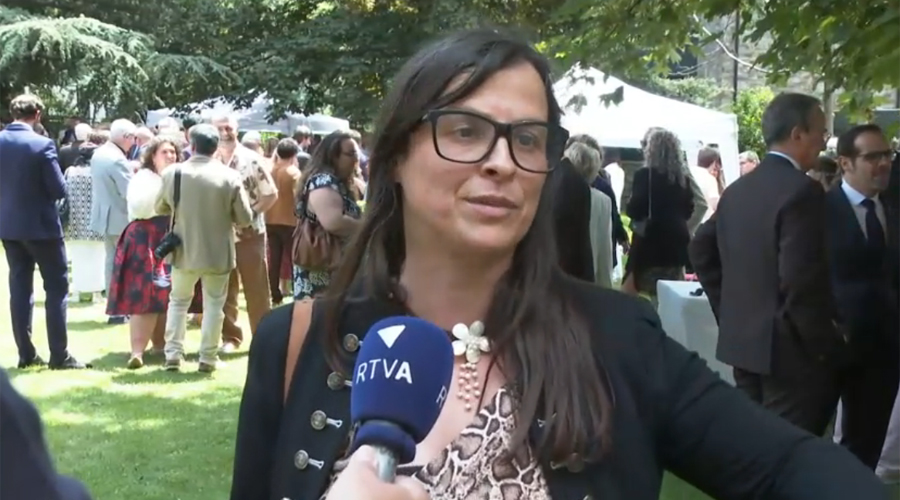 La presidenta d'Stop Violències, Vanessa Mendoza (AndorraDifusió)