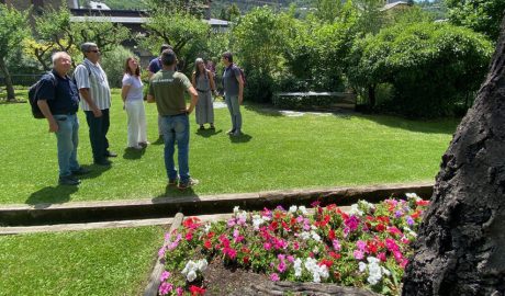 Un dels indrets visitats, a Ordino