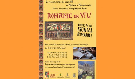 Projecte "Romànic en viu" a l'església de Víllec