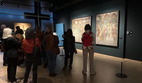 Les pintures exposades a l'Espai Columba
