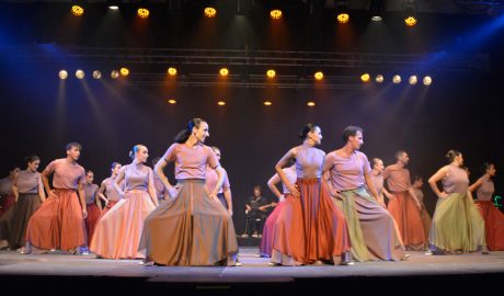 L’Esbart Valls del Nord actuant al Festidanses