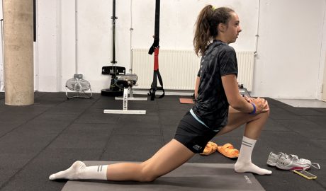 Carla Mijares, al Centre de Tecnificació d'Ordino