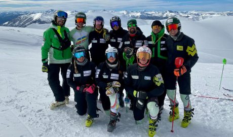 El grup U19 de l'EEBE a Xile