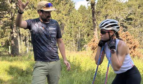 Gina del Rio i Xabier del Val, a Font Romeu