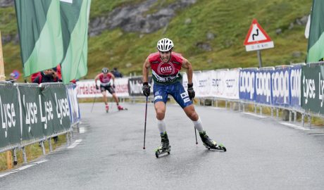 Irineu Esteve entrant a meta