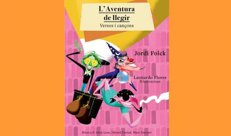 Coberta del llibre infantil "L'aventura de llegir"