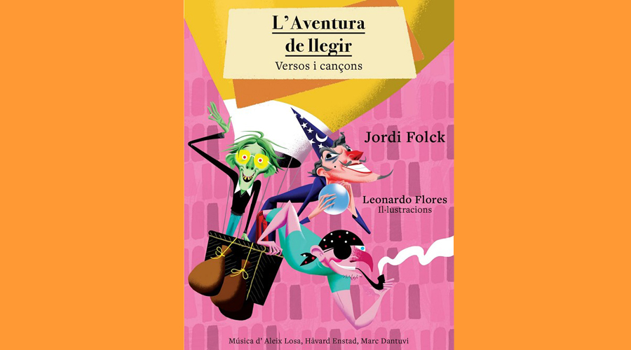 Coberta del llibre infantil "L'aventura de llegir"