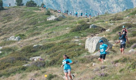 Alguns dels competidors de la Travessa del Pas de la Casa