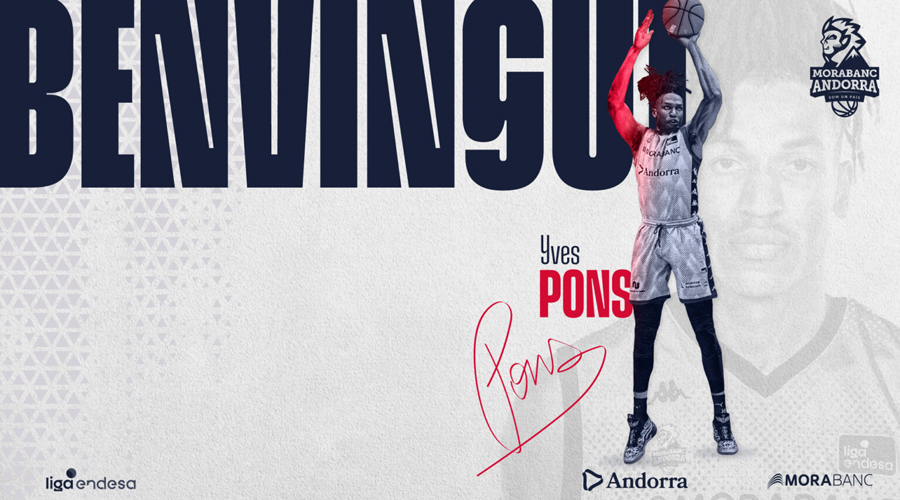 Yves Pons ha signat per a les dues properes temporades (BC Andorra)