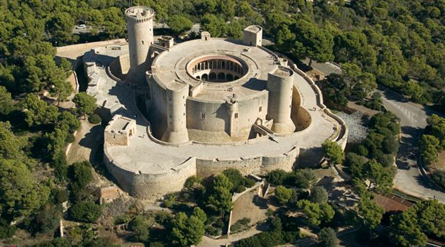 El castell circular de Bellver, a Palma (castelldebellver.palma.es)