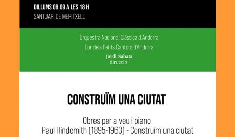 Cartell del Concert de Meritxell