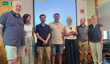 Foto dels guanyadors i membres del jurat