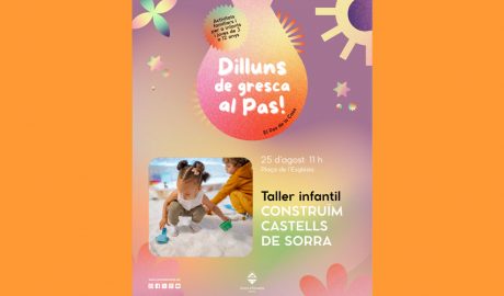 Cartell anunciador del taller