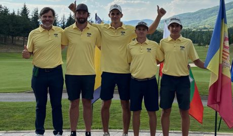 L'equip nacional de golf, satisfet amb la plata