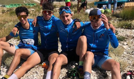 La delegació andorrana al Campionat del Món juvenil d’skyrunning