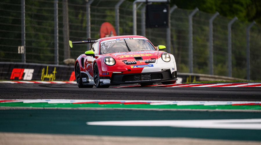 El vehicle pilotat per Frank Porté. Foto: Cedida