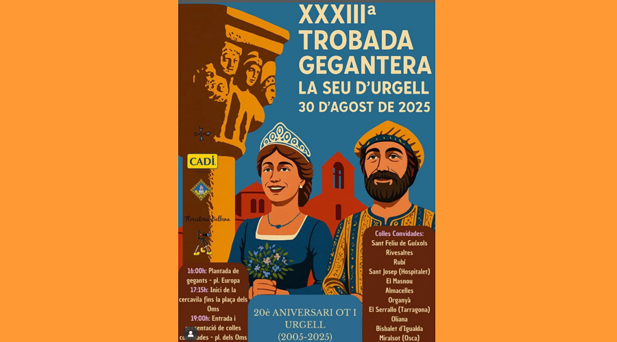 33a Trobada Gegantera de la Seu d'Urgell