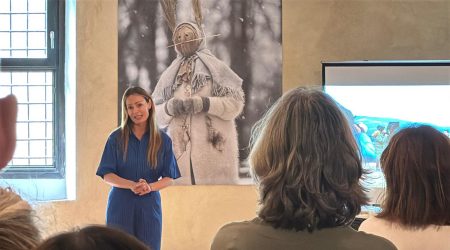 Inauguració de "Lo Mite Emmascarat", a Gerri de la Sal