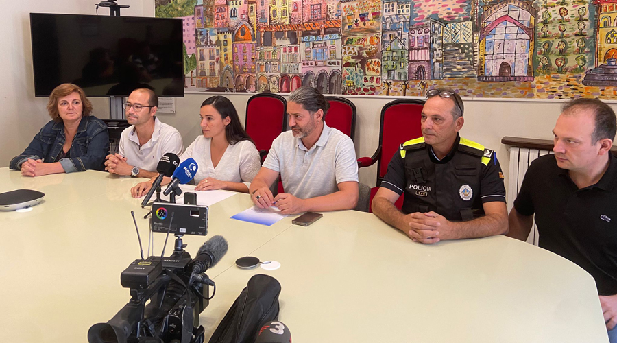 Compareixença de les autoritats per a fer balanç de la tempesta de dilluns (Aj. la Seu)