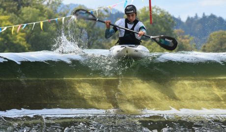 La piragüista andorrana, Mònica Doria