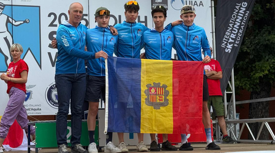 La delegació andorrana a Fonte Cerreto (FAM)