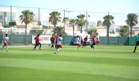 El primer partit de pretemporada disputat per l'FC Andorra