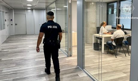 La rehabilitació efectuada al despatx de Policia