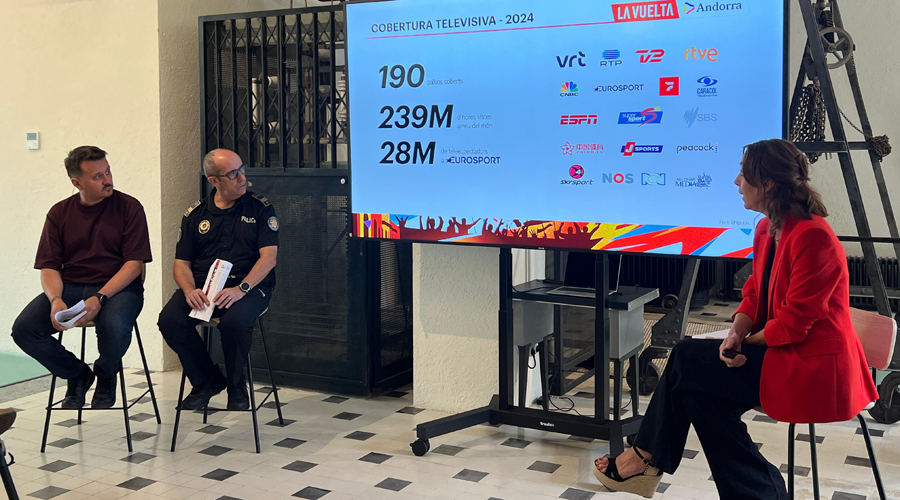 Presentació del pas de La Vuelta per Andorra (SFGA)