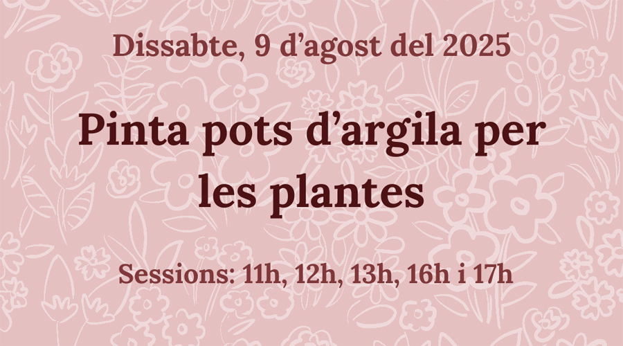 Cartell anunciant el taller de dissabte (MCTA)