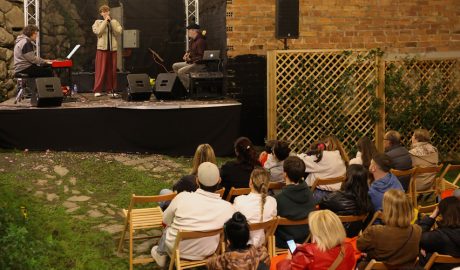 Àlex Orona actuant al Caldes Festival