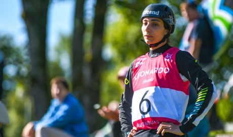 Posat de reflexió en la cara de Mònica Doria