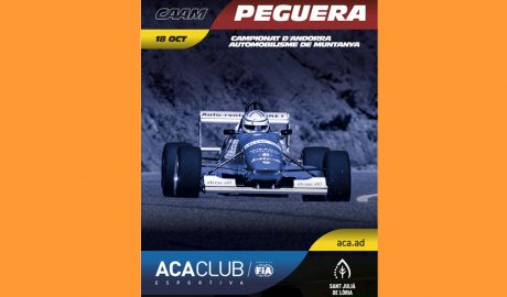 Cartell de la Pujada a la Peguera