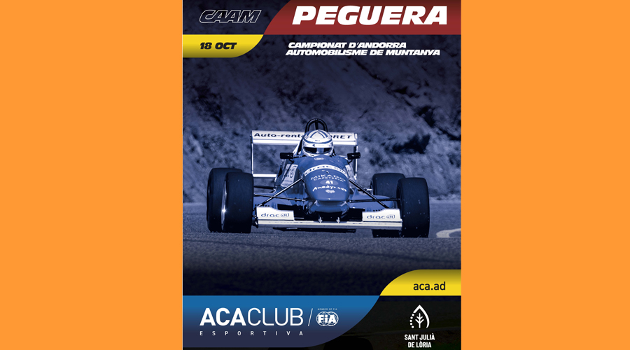 Cartell de la Pujada a la Peguera