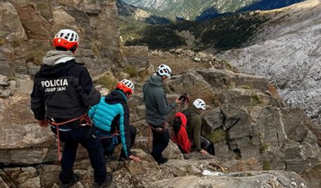 Els policies prenent part en el curs