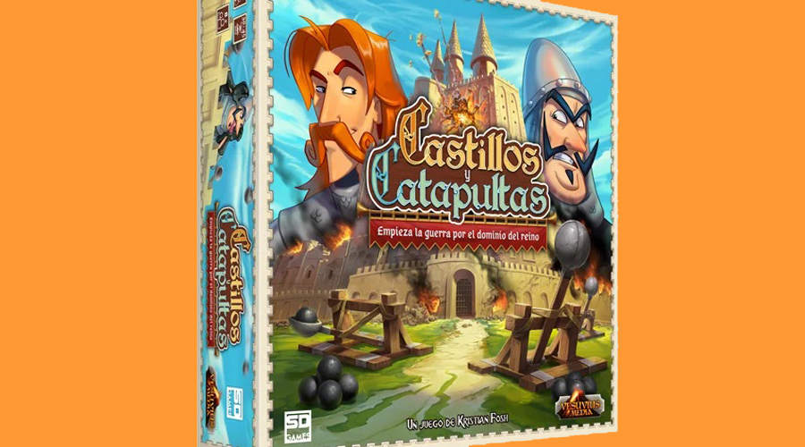 Capsa del joc "Castillos y Catapultas" (Gencat.cat)
