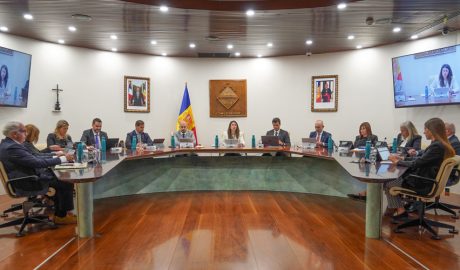 Sessió del consell de comú a Encamp