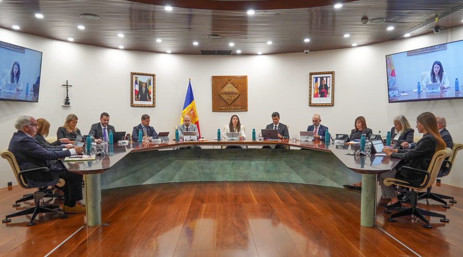 Sessió del consell de comú a Encamp (Comú d'Encamp)