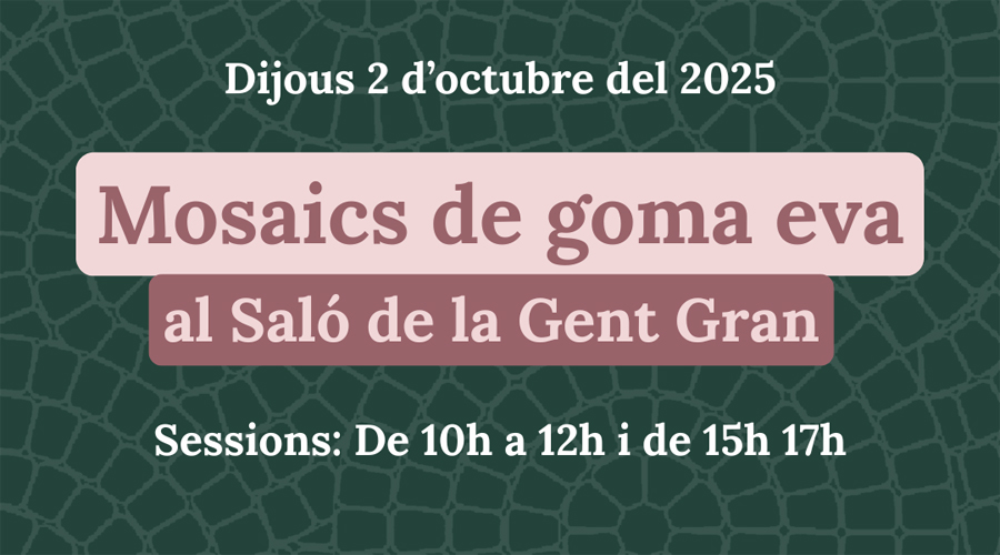 Cartell de la primera activitat d'octubre (MCTA)
