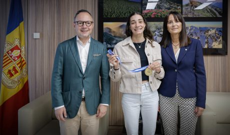 Xavier Espot, Mònica Doria i Mònica Bonell