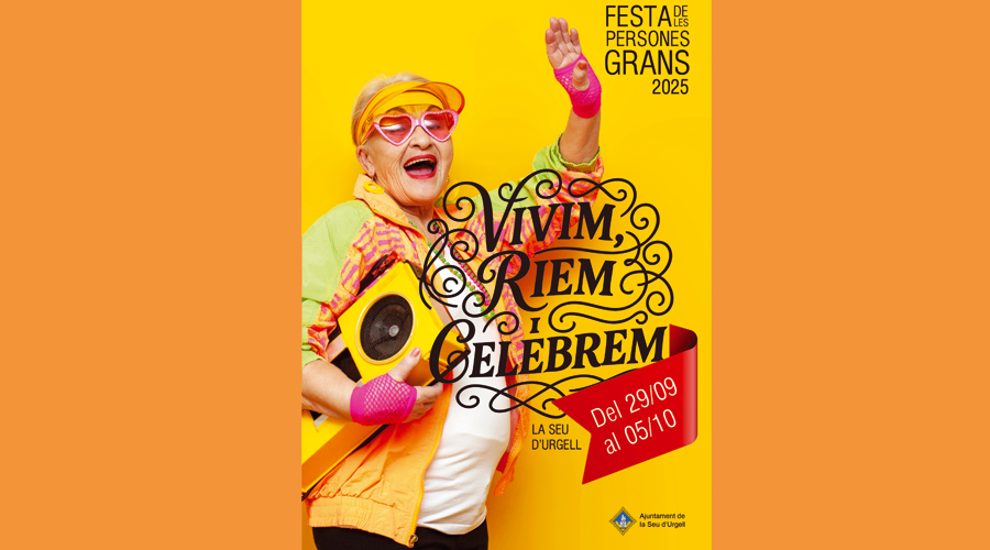 Cartell de la Festa de les Persones Grans (Aj. la Seu)