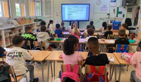 Alumnes de l'escola Pau Claris de la Seu d'Urgell