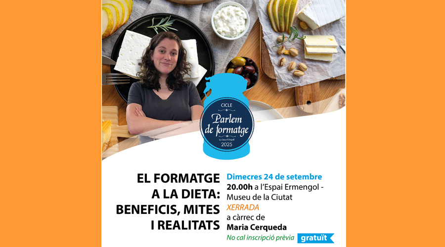Cartell de l'activitat que se celebrarà aquest dimecres (Aj. la Seu)