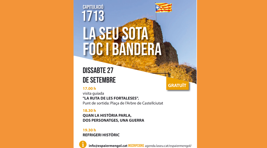 Cartell anunciador de l'activitat