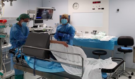 Quiròfan de la Fundació Sant Hospital, a la Seu d'Urgell