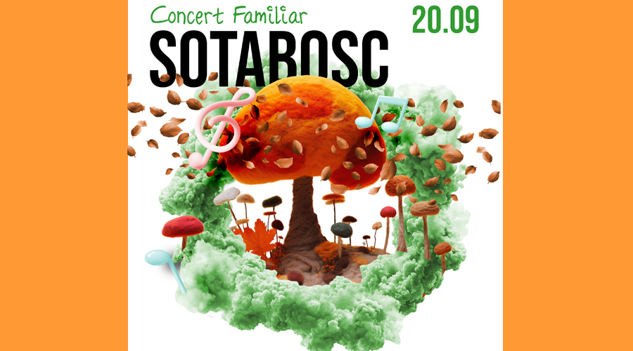 Cartell de l'espectacle Sotabosc (Fundació ONCA)